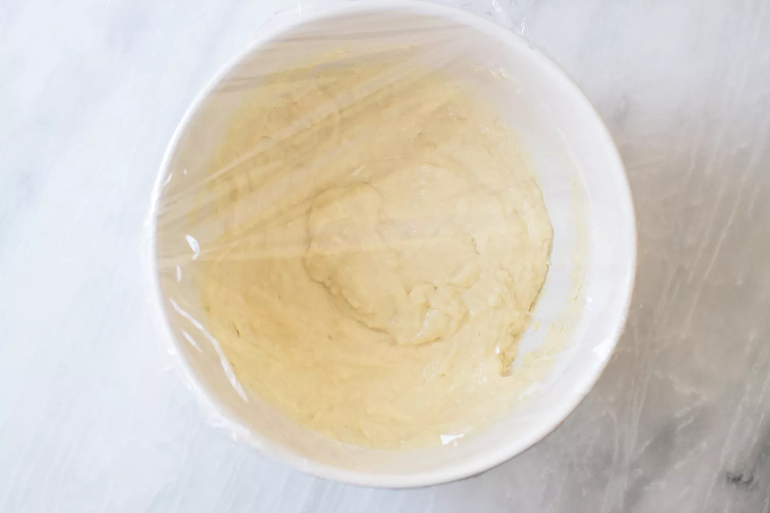 Deixe a massa descansar