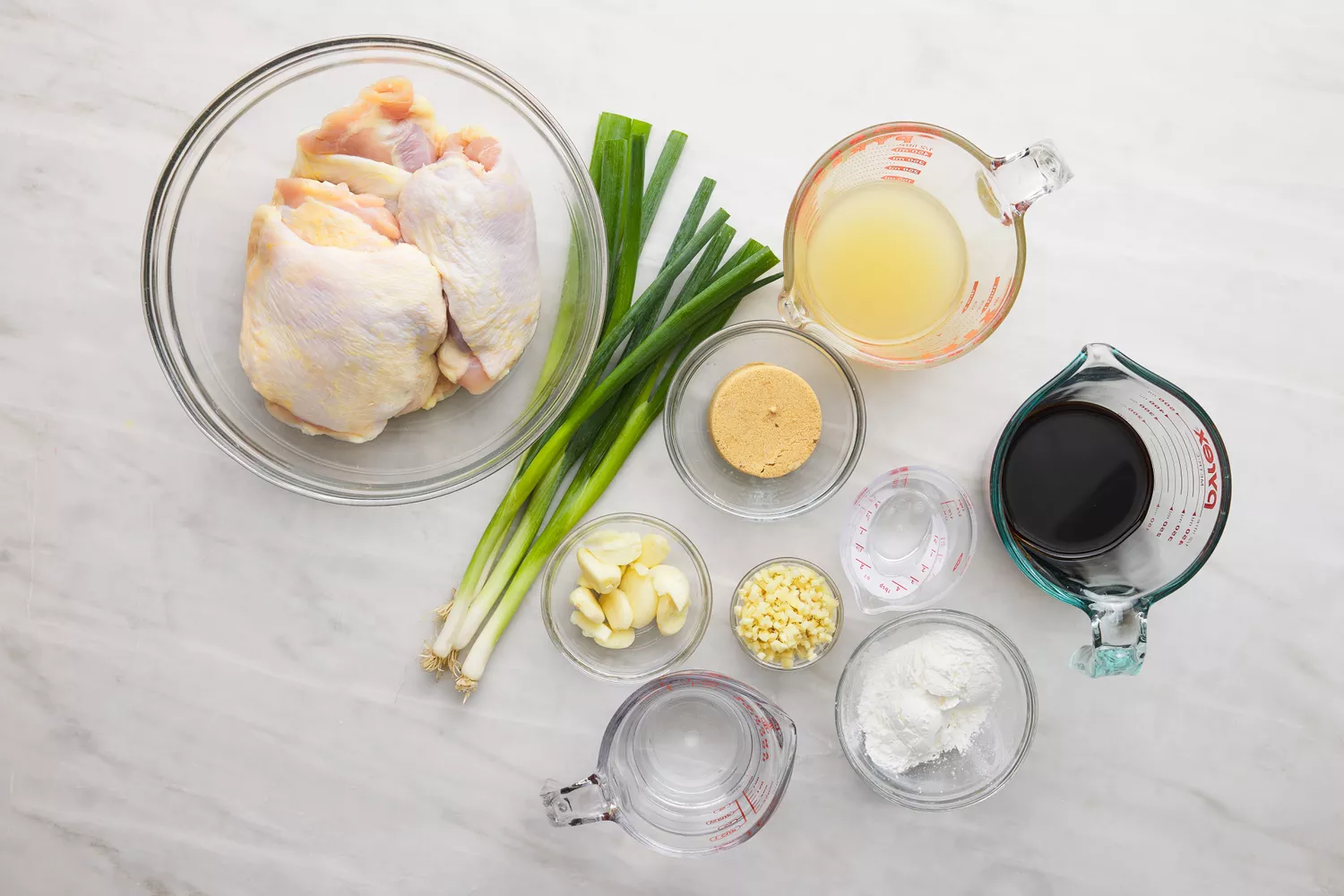 ingredientes de frango shoyu