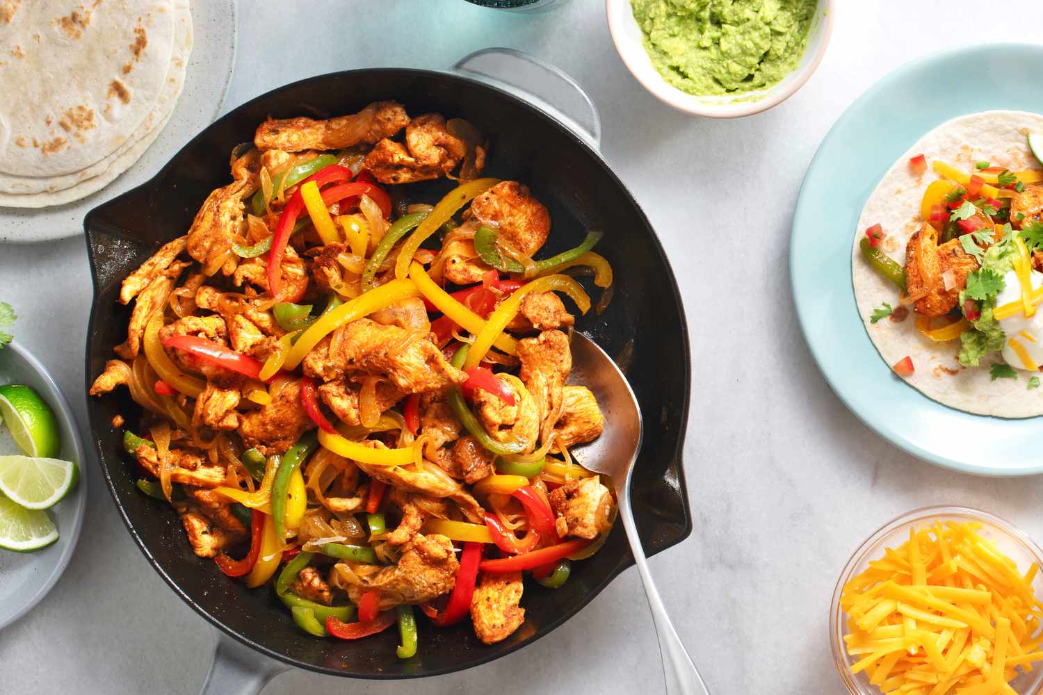 Fajitas de Frango